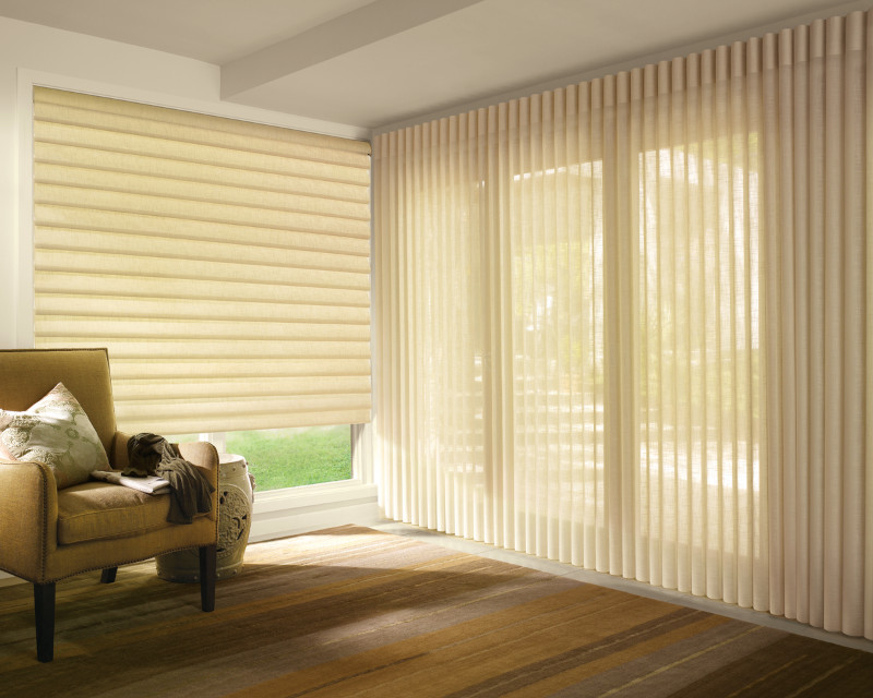 Hunter Douglas Vignette® Modern Roman Shades near Spearfish, South Dakota (SD) and other Roman shades.