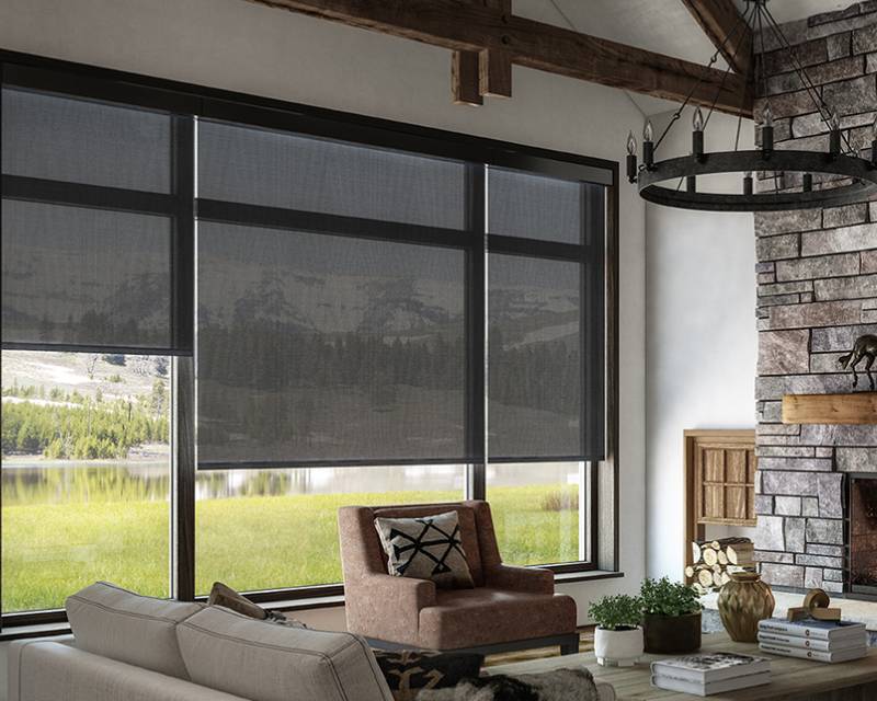 Alta Roller Shades Black Hills, South Dakota (SD), solar shades, screen shades, Insolroll, Hunter Douglas, Graber