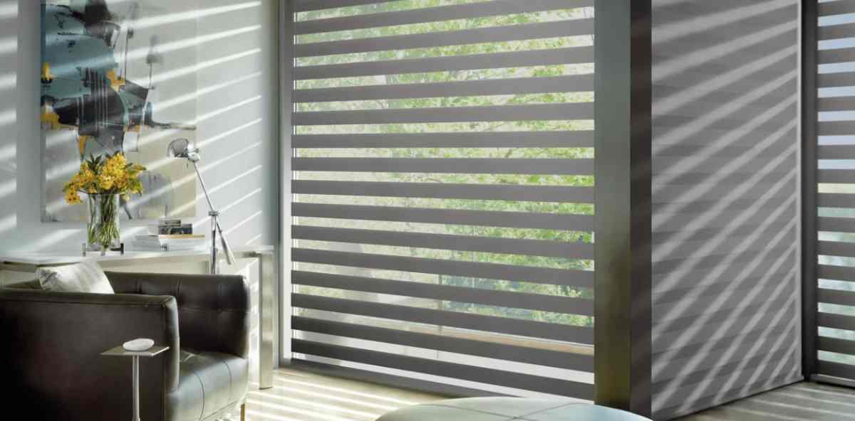 why-you-need-banded-shades-this-summer-1200px Hunter Douglas Designer Banded Shades in a home office at The Blind Guy near Spearfish, SD